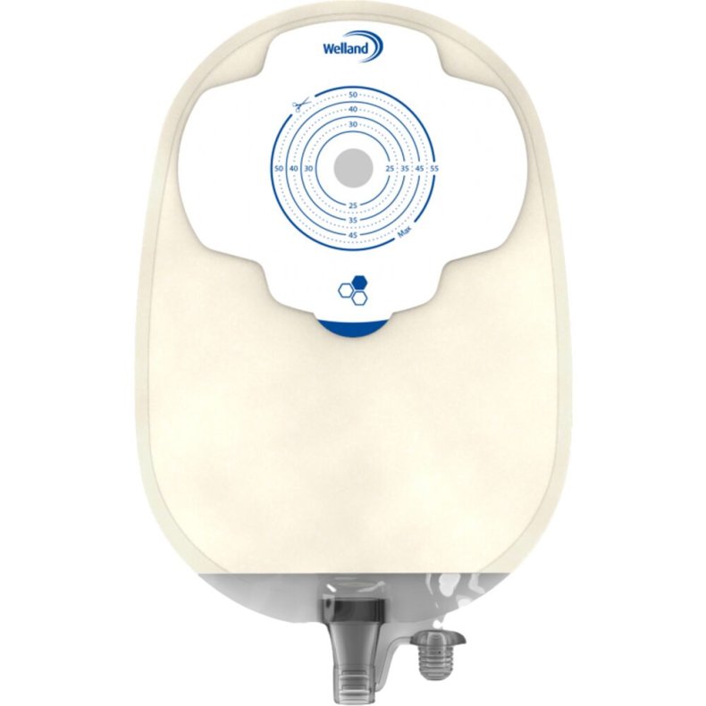 Urostomipose, Aurum Plus, Maxi, sand, 13-55 mm, 1-dels, t�mbar, opklipbar, m. Manuka honning