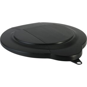 L�g, til spand, til f�devarer, Vikan, 29,5x25x2cm, sort, PP, til 6 l *Denne vare tages ikke retur*