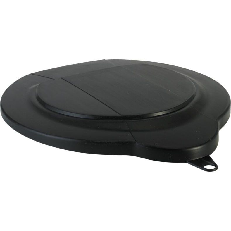 L�g, til spand, til f�devarer, Vikan, 29,5x25x2cm, sort, PP, til 6 l *Denne vare tages ikke retur*