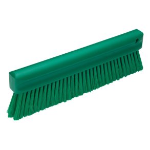 Melb�rste, Vikan, 30x3,1x10cm, gr�n, polyester/PP/rustfrit st�l, bl�d *Denne vare tages ikke retur*